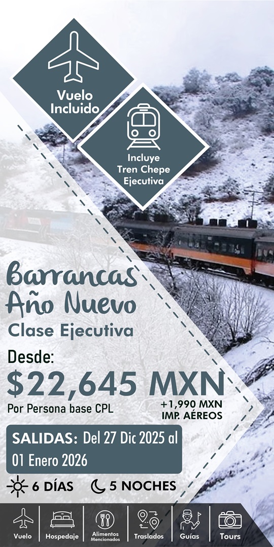 Barrancas Año Nuevo Clase Ejecutiva